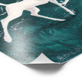 森の一角獣 フォトプリント (角)