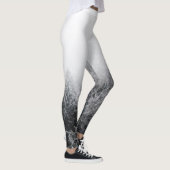 森の上に霧が凍ってい立つ レギンス (右)