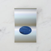 森の上の北の星 カード (内部)