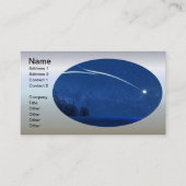 森の上の北の星 名刺 (正面)