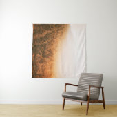 森の上の金色の太陽 タペストリー (インサイチュ(横))