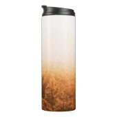 森の上の金色の太陽 タンブラー (回転右)