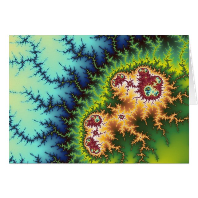 森の下 – フラクタルカード (正面横)