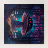 森の不気味な魔法の巨大なトースツール ジグソーパズル (横)