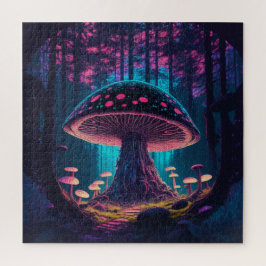 森の不気味な魔法の巨大なトースツール ジグソーパズル