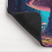 森の不気味な魔法の巨大なトースツール マウスパッド (コーナー)