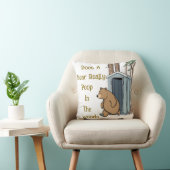 森の中でクマは本当にウンチをする クッション (椅子)