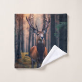 森の中でバック バスタオルセット (ウォッシュタオル)