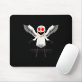 森の中でフクロウ子供99夜ハロウィーンYビデオ マウスパッド (マウス)