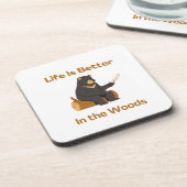 森の中で人生は良い コースター (左側)