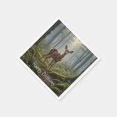 森の中で嘆く スタンダードカクテルナプキン (角)