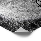 森の中で捨てられたこの家をパーソナライズ ポスター (角)