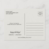 森の中で最も素晴らしい時期だ シーズンポストカード (裏面)