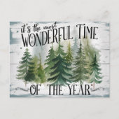 森の中で最も素晴らしい時期だ シーズンポストカード (正面)