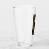 森の中で犬を飼っている少年のポートレート（クナウス） タンブラーグラス (右)