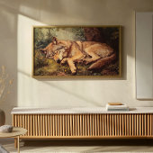 森の中で眠る狼 ポスター