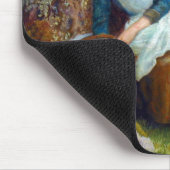 森の中で眠る（アーサー・ヒューズ） マウスパッド (コーナー)