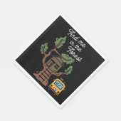 森の中で私を見つける スタンダードランチョンナプキン (角)