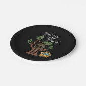 森の中で私を見つける ペーパープレート (アングル)