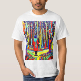 森の中で迷子 Tシャツ