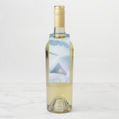 森の中で雪が屋根を乗り越えた ボトルネックタグ (ボトル)