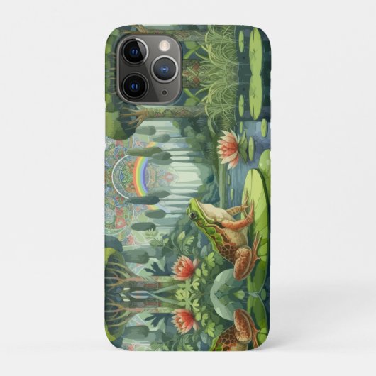 森の中で魔法をかけるウィリアム・モリス・カエル Case-Mate iPhoneケース (裏)