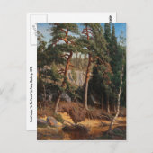 「森の中で」ポストカード ポストカード (正面/裏面)