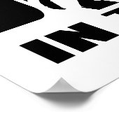 森の中にスクアッチが！ ポスター (角)