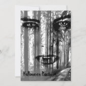 森の中に入るな 招待状 (正面)