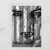 森の中に入るな 招待状 (正面/裏面)