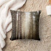 森の中に クッション (ブランケット)