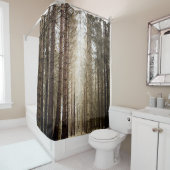 森の中に シャワーカーテン (インサイチュ)