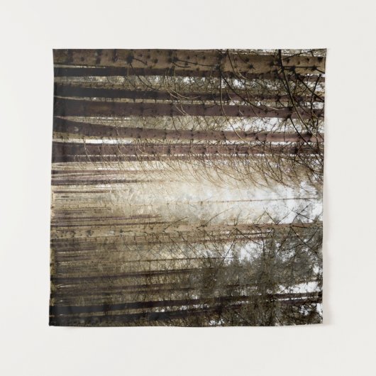 森の中に タペストリー (正面(横))