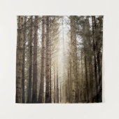 森の中に タペストリー (正面)