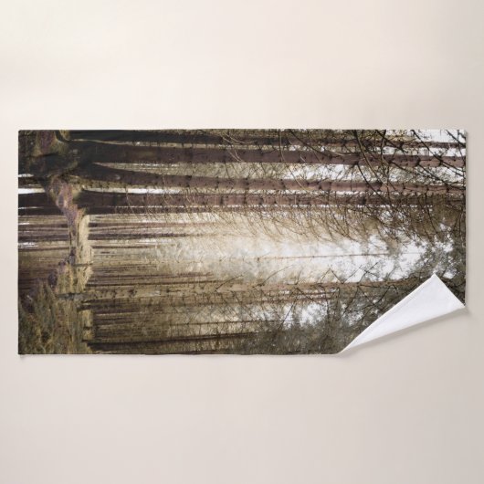 森の中に バスタオル (バスタオル)