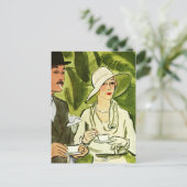 森の中のお茶やたばこ ポストカード (スタンド正面)