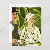 森の中のお茶やたばこ ポストカード (正面/裏面)