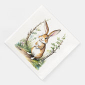 森の中のかわいいウサギ (コーナー)