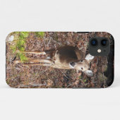 森の中のかわいい鹿の自然写真 Case-Mate iPhoneケース (裏面(横))
