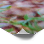 森の中のかわいい鹿 ポスター (角)