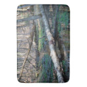 森の中のアヒル、大きなバスマット バスマット (正面縦)