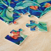 森の中のウィリアム・モリス「二つのウサギ」 ジグソーパズル (側面)