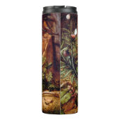 森の中のウサギHans Hoffmann Rabbit 絵画's タンブラー (裏面)