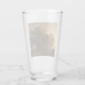 森の中のオークの木（ウッドランドシーン） タンブラーグラス (裏面)