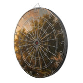 森の中のオークの木（ウッドランドシーン） ダーツボード (正面右)