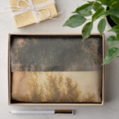 森の中のオークの木(ウッドランドシーン) 薄葉紙 (ギフト)