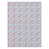 森の中のクリスマスシカ。クリスマス、鹿 テーブルクロス (正面)