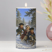 森の中のクリスマスソリ遊び
