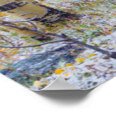 森の中のグランドメサ孤独なキャビン ポスター (角)