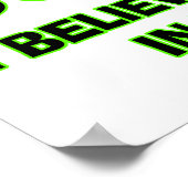 森の中のゴングスクアチンのビッグフット ポスター (角)